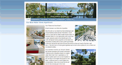 Desktop Screenshot of hamiltonislandresort.com.au